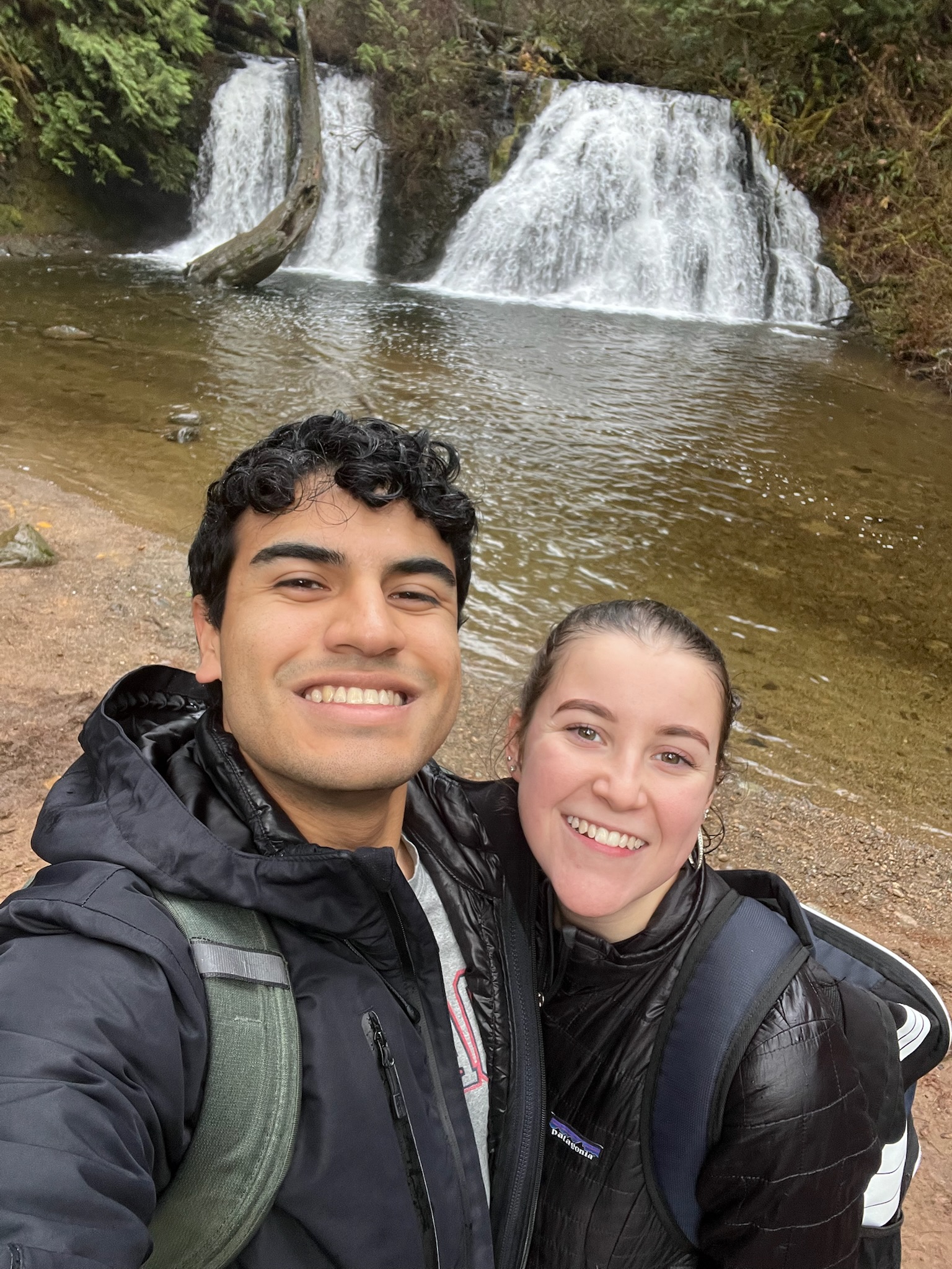 home 2 picture with Brandon and Bailey